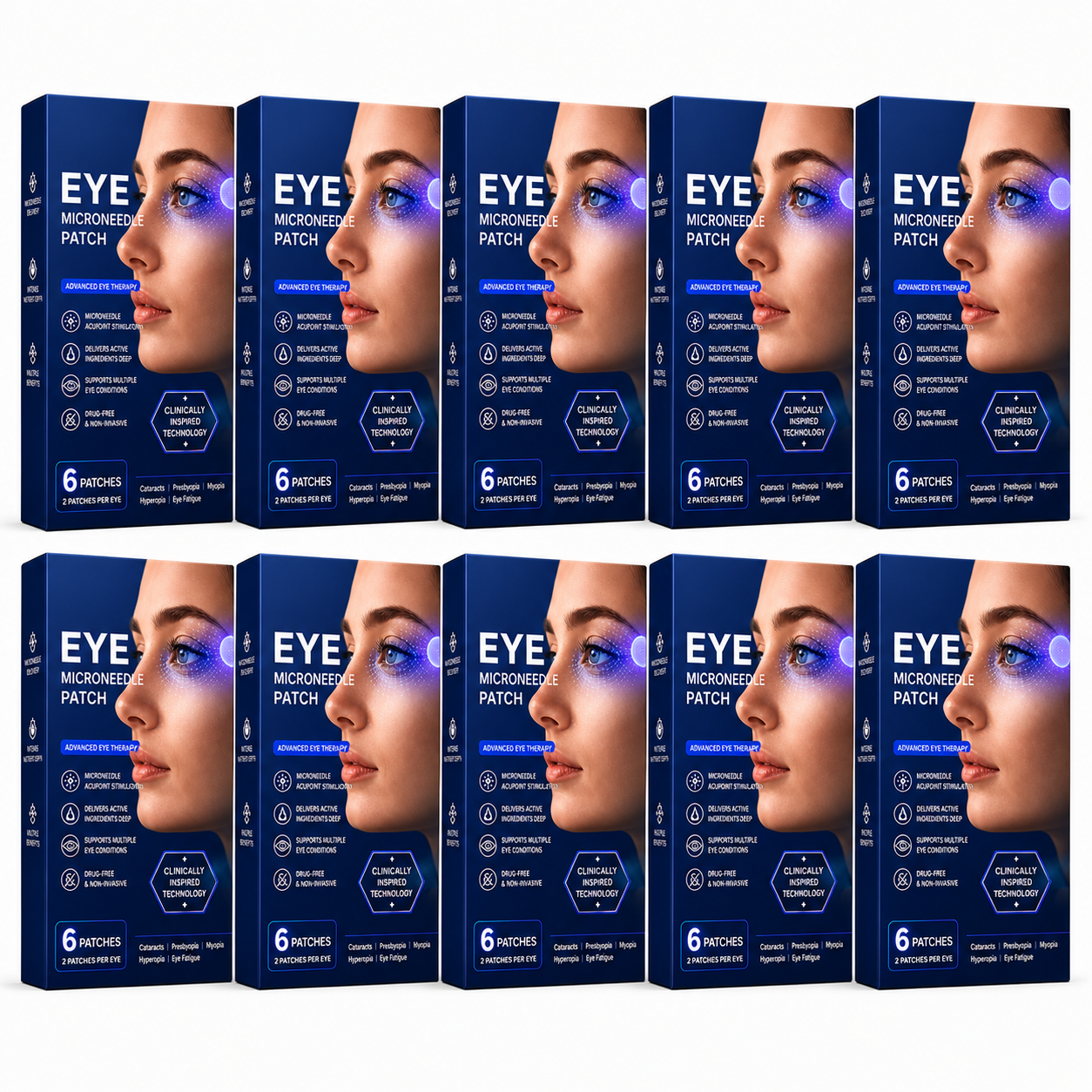 NEYEROSÂźđTransdermal Vision-Repair Eye Microneedle Patch