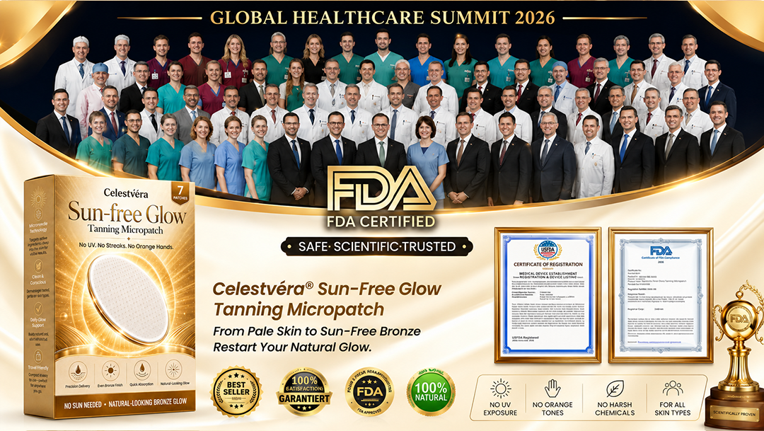 Celestvéra® Sun-Free Glow Tanning Micropatch – vitapurecharm