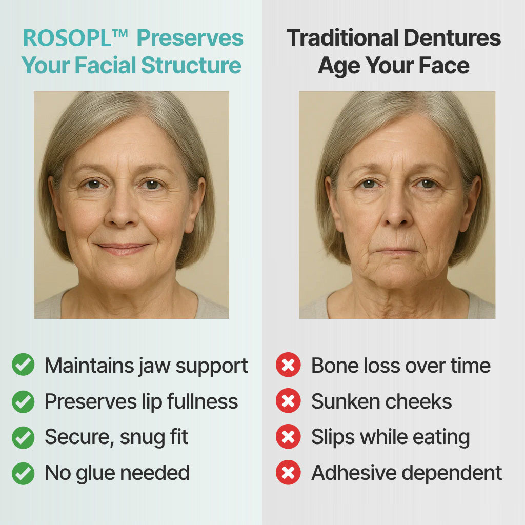 🔥🔥🔥4.8/5 Rated By 8,963+ Customers NEYEROS® Advanced Functional Dentures - Get Your Smile Back With A Secure & Comfortable Fit