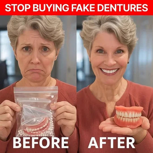 🔥🔥🔥4.8/5 Rated By 8,963+ Customers NEYEROS® Advanced Functional Dentures - Get Your Smile Back With A Secure & Comfortable Fit