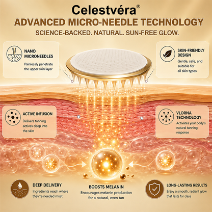 Celestvéra® Sun-Free Glow Tanning Micropatch – vitapurecharm