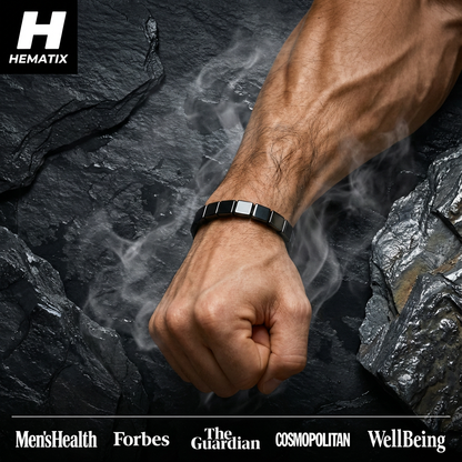 Hematite Bracelet—Exuding Masculine Charm
