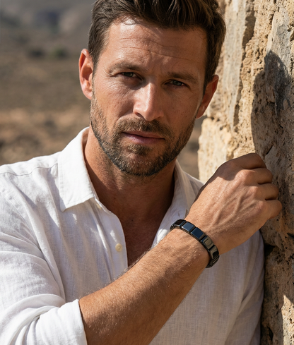Hematite Bracelet—Exuding Masculine Charm