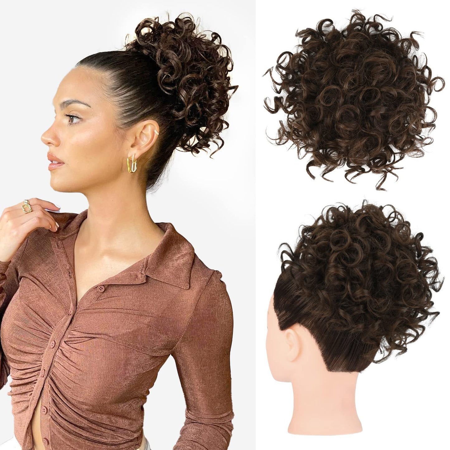 ⏰Drawstring wig hair bag