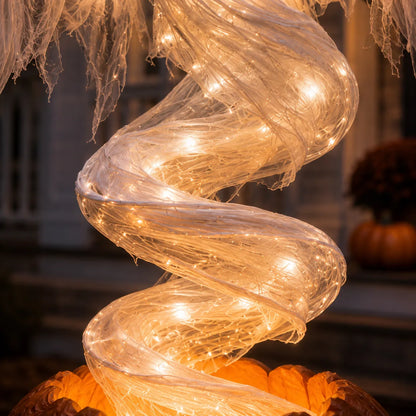 👻Swirling Ghost Pumpkin Yard Lamp🎃Free shipping