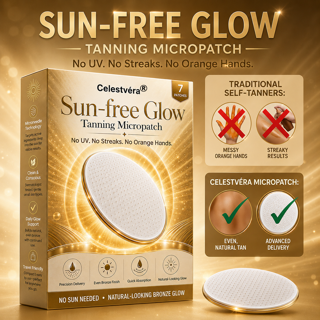 Celestvéra® Sun-Free Glow Tanning Micropatch – vitapurecharm