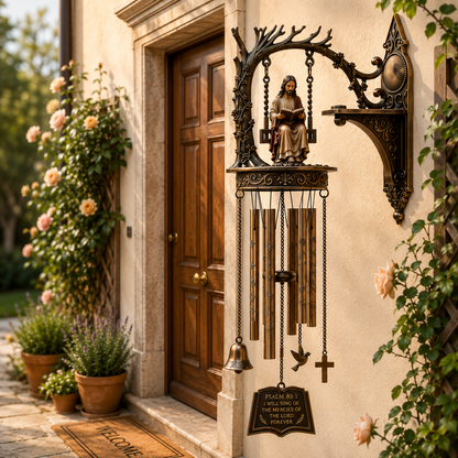 Jesus Reading Wall-Mounted Wind Chime🙏