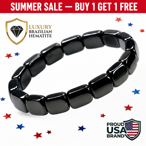 Hematite Bracelet—Exuding Masculine Charm