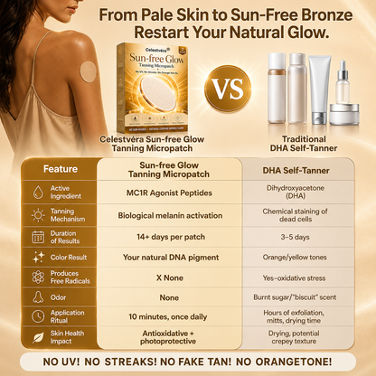 Celestvéra® Sun-Free Glow Tanning Micropatch – vitapurecharm