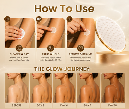 Celestvéra® Sun-Free Glow Tanning Micropatch – vitapurecharm