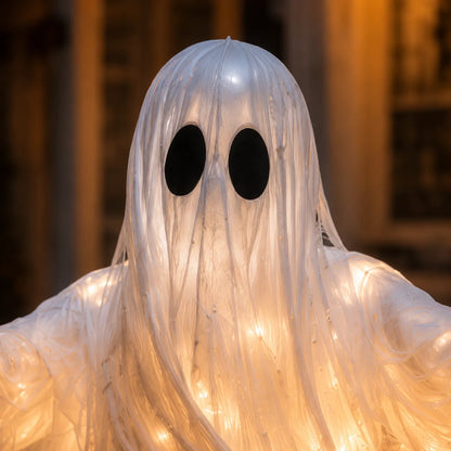 👻Swirling Ghost Pumpkin Yard Lamp🎃Free shipping