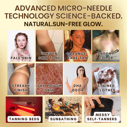 Celestvéra® Sun-Free Glow Tanning Micropatch – vitapurecharm