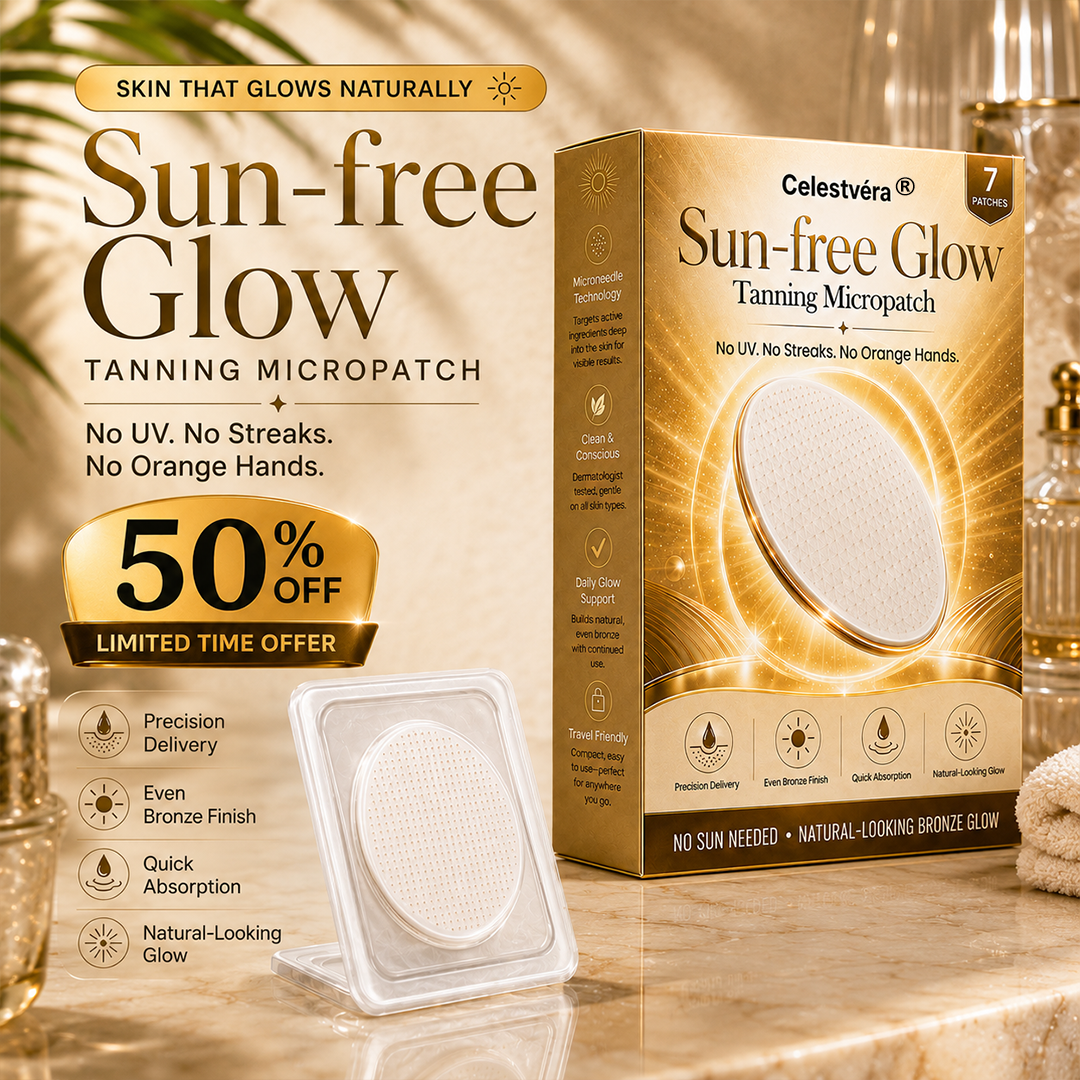 Celestvéra® Sun-Free Glow Tanning Micropatch – vitapurecharm