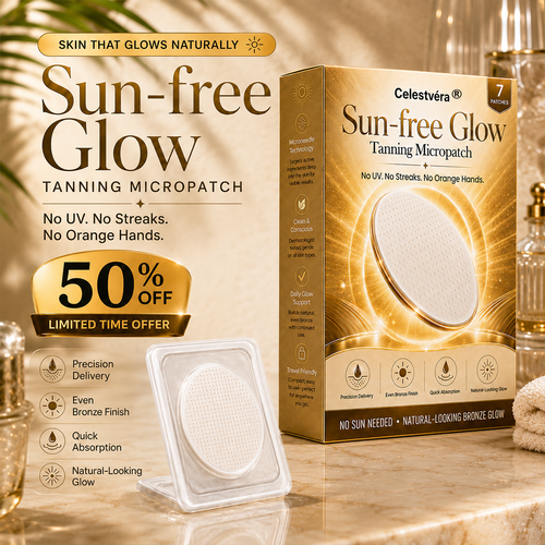 Celestvéra® Sun-Free Glow Tanning Micropatch – vitapurecharm