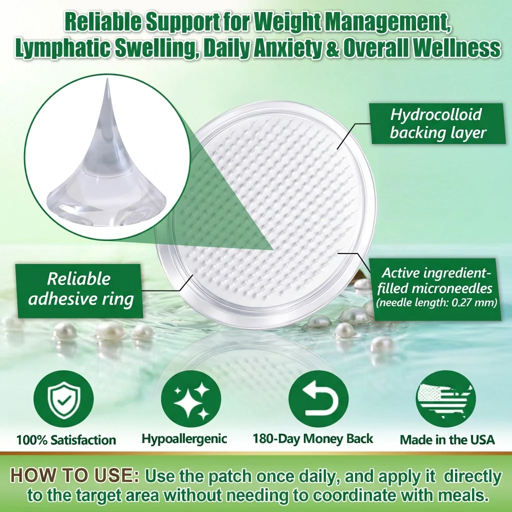 80% OFF | 2026 Upgraded] SolarozaR 5CM Lymphatic Drainage Slimming Patch60% Stronger, 5CM Upgraded Size & 7Day Results-5x Lipolytic Complex: Weight Loss, Lymph Flow, Joints, Sleep & Clarity OFFICIAL STORE